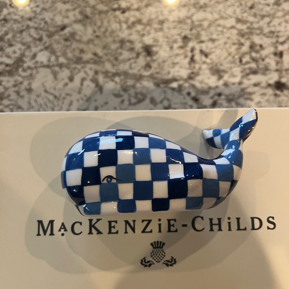 Mackenzie-Childs Royal Check Salt and Pepper Shaker
